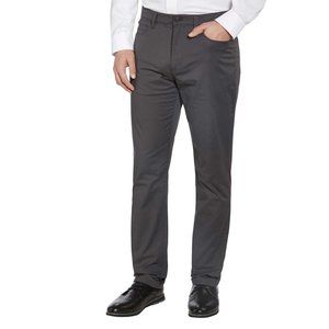 English Laundry Men’s 5 Pocket Gray  Pant, Slim‎ Straight Fit